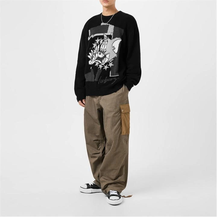 Iceberg Cartoon Graphic Knit Jumper 6 Iceberg Cartoon Graphic Knit Jumper - Image 4