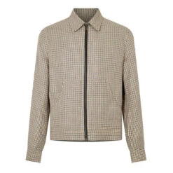 Grant Puppytooth Bomber Jacket