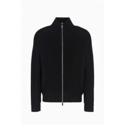 Armani Exchange Zip-Up Cardigan