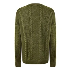 Jack Wills Acid Wash Cable Knit Jumper -House Of Fraser Shop 34938215 l a11