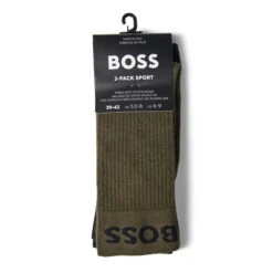 Boss 2 Pack Sport Crew Socks Mens 17 Boss 2 Pack Sport Crew Socks Mens -House Of Fraser Shop 41086815 l