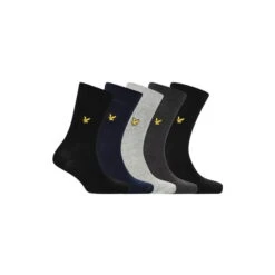 Lyle Liam 5 Pack Socks -House Of Fraser Shop 41309940 l