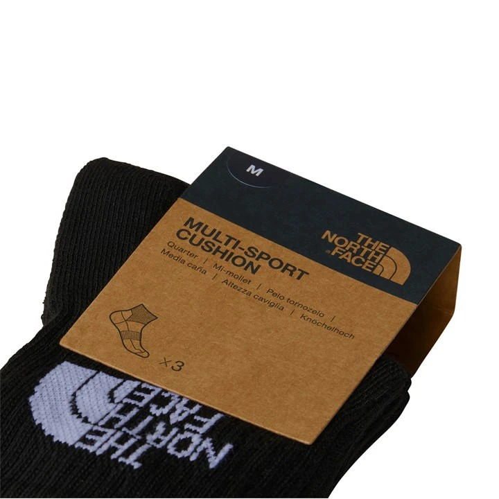 The North Face MULTI SPORT CUSH QUARTER SOCK 3P TN 8 The North Face MULTI SPORT CUSH QUARTER SOCK 3P TN - Image 6