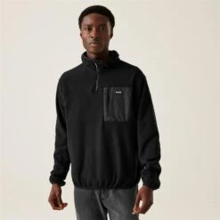 Regatta Frankie Quarter Zip Fleece Top Mens