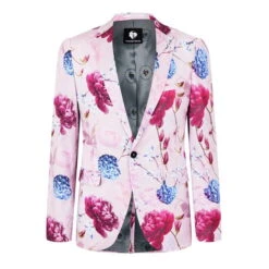 Russell Skinny Fit Floral Jacket