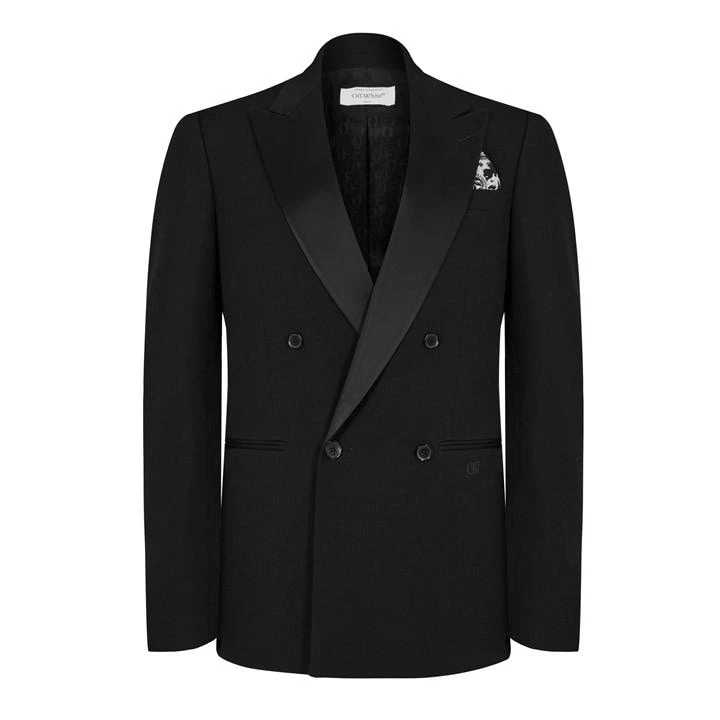 Off-White Off Tuxedo Blazer Sn99 3 Off-White Off Tuxedo Blazer Sn99