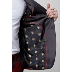 Ersat Skinny Fit Floral Tux Jacket 10 Ersat Skinny Fit Floral Tux Jacket -House Of Fraser Shop 52018808 l a3