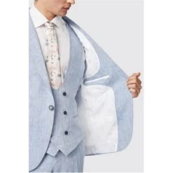 Clairmont Slim Fit Linen Suit Jacket -House Of Fraser Shop 52018918 l a4