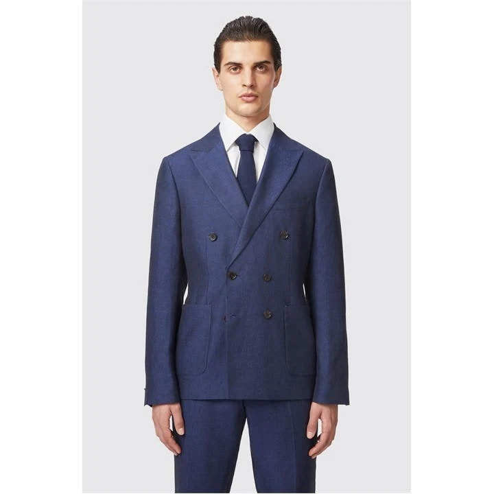 Fairmont Slim Fit Linen Suit Jacket 3 Fairmont Slim Fit Linen Suit Jacket