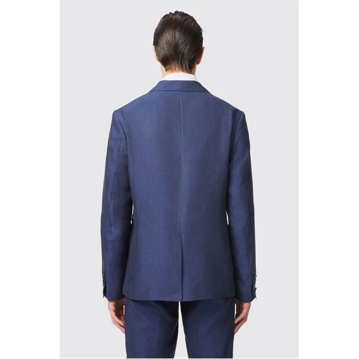 Fairmont Slim Fit Linen Suit Jacket 4 Fairmont Slim Fit Linen Suit Jacket - Image 2