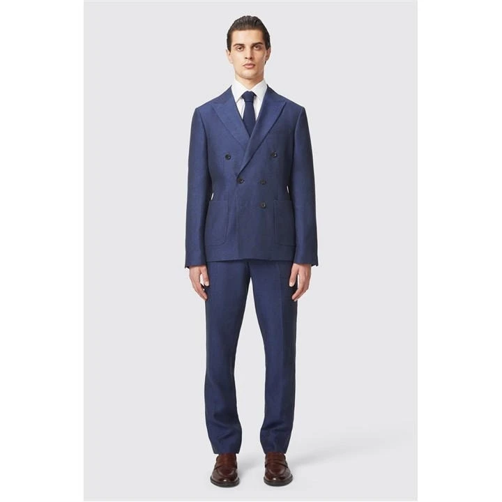Fairmont Slim Fit Linen Suit Jacket 7 Fairmont Slim Fit Linen Suit Jacket - Image 5