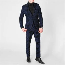 Novello Skinny Fit Flocked Suit Jacket 11 Novello Skinny Fit Flocked Suit Jacket -House Of Fraser Shop 52022718 l a2