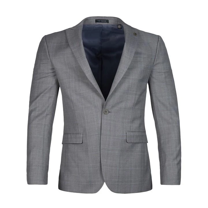 Ted Baker Indus Slim Fit Check Suit Jacket 10 Ted Baker Indus Slim Fit Check Suit Jacket - Image 8