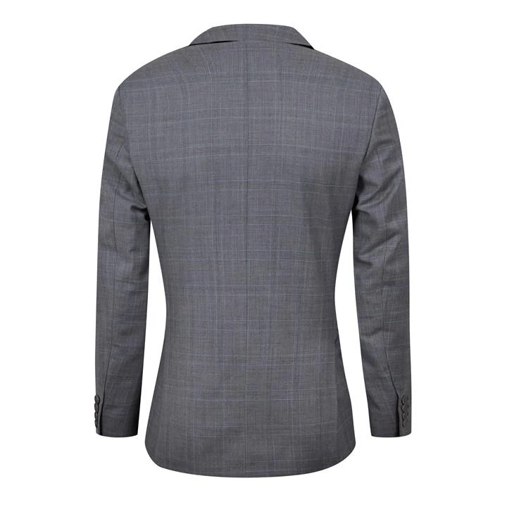 Ted Baker Indus Slim Fit Check Suit Jacket 11 Ted Baker Indus Slim Fit Check Suit Jacket - Image 9