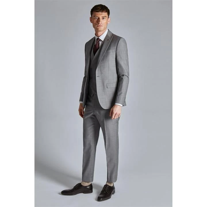 Ted Baker Indus Slim Fit Check Suit Jacket 9 Ted Baker Indus Slim Fit Check Suit Jacket - Image 7