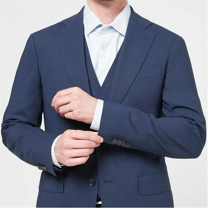 Wilder Navy Tailored Fit Suit Jacket 7 Wilder Navy Tailored Fit Suit Jacket - Image 5
