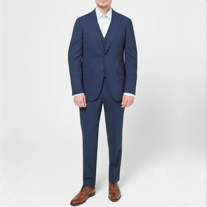 Wilder Navy Tailored Fit Suit Jacket 8 Wilder Navy Tailored Fit Suit Jacket - Image 6