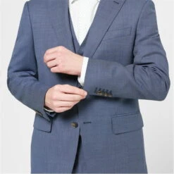 Wilder Tailored Fit Blue Birdseye Suit Jacket -House Of Fraser Shop 52052918 l a4