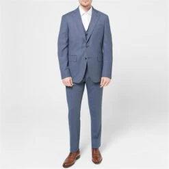 Wilder Tailored Fit Blue Birdseye Suit Jacket -House Of Fraser Shop 52052918 l a6