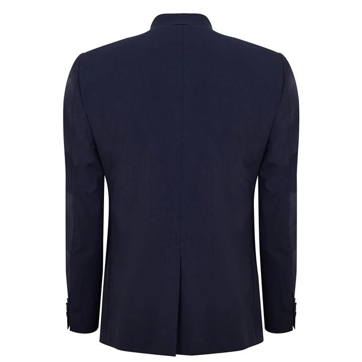 Kilburn Navy Slim Fit Suit Jacket - Italian Fabric 4 Kilburn Navy Slim Fit Suit Jacket - Italian Fabric - Image 2