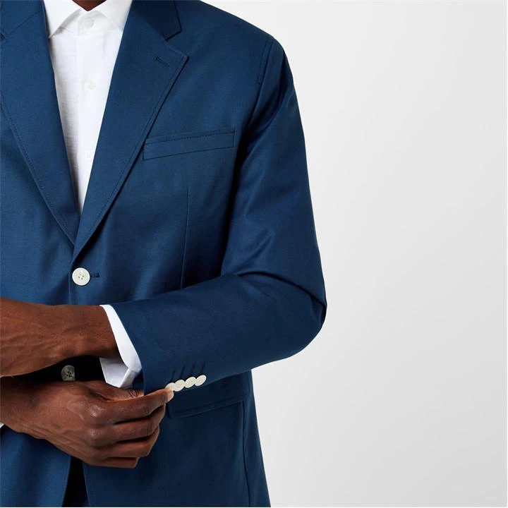 Berkley Tailored Fit Navy Suit Jacket 5 Berkley Tailored Fit Navy Suit Jacket - Image 3