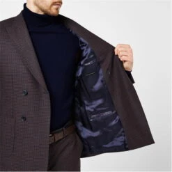 Torbay Slim Fit Burgundy Check Suit Jacket 11 Torbay Slim Fit Burgundy Check Suit Jacket -House Of Fraser Shop 52082908 l a4