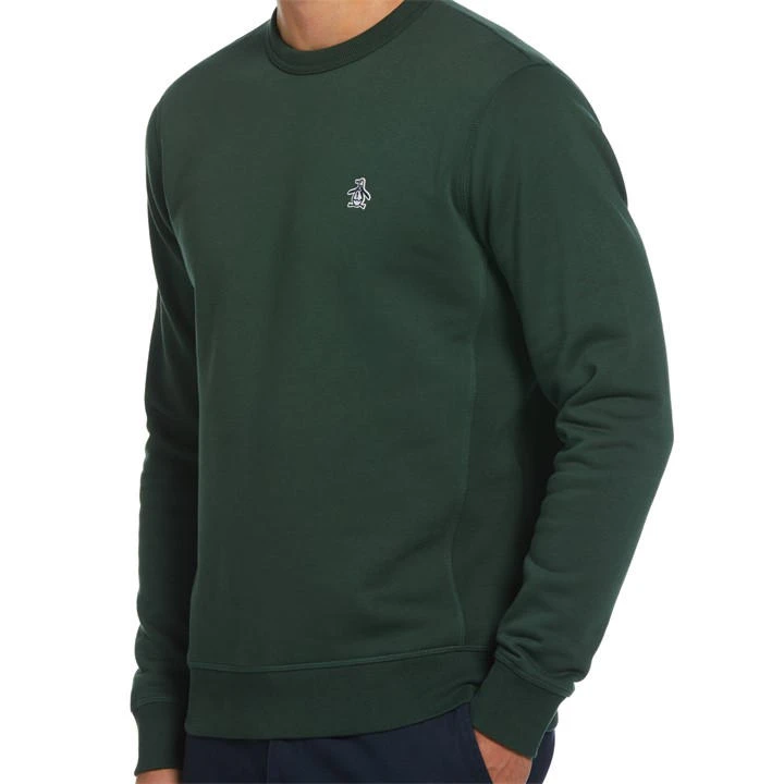 Original Penguin Fleece Crew Sweatshirt Mens 5 Original Penguin Fleece Crew Sweatshirt Mens - Image 3