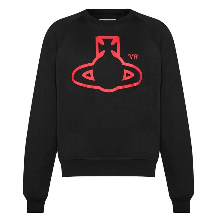 Vivienne Westwood Orb Raglan Sweatshirt 3 Vivienne Westwood Orb Raglan Sweatshirt