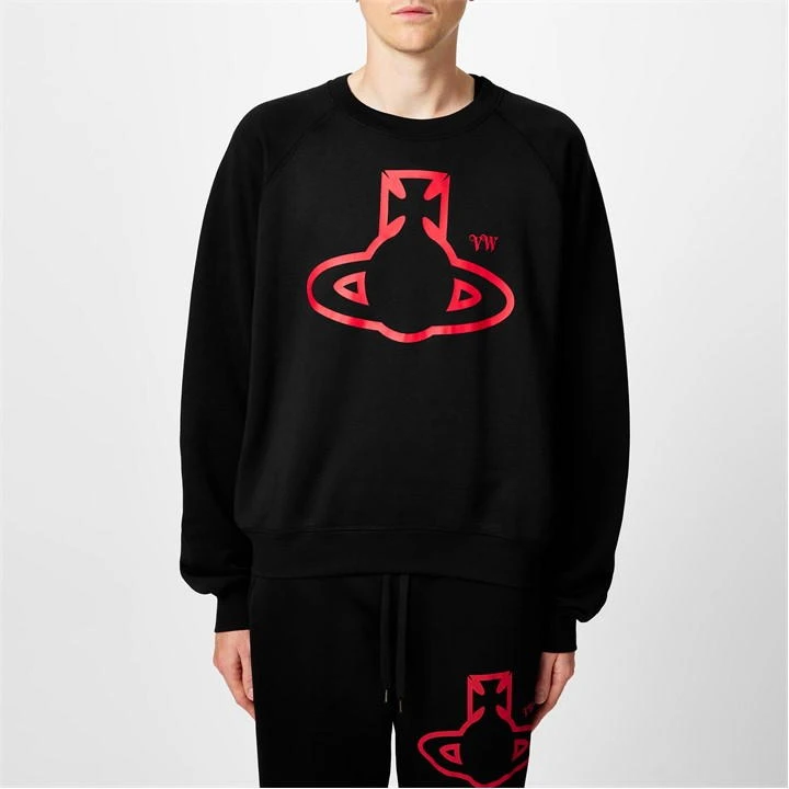 Vivienne Westwood Orb Raglan Sweatshirt 5 Vivienne Westwood Orb Raglan Sweatshirt - Image 3