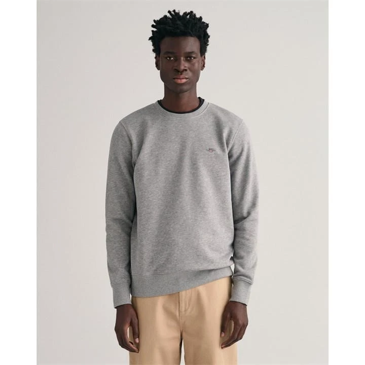 Gant Shield Crew Neck Sweatshirt 4 Gant Shield Crew Neck Sweatshirt - Image 2