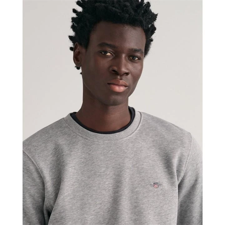 Gant Shield Crew Neck Sweatshirt 6 Gant Shield Crew Neck Sweatshirt - Image 4