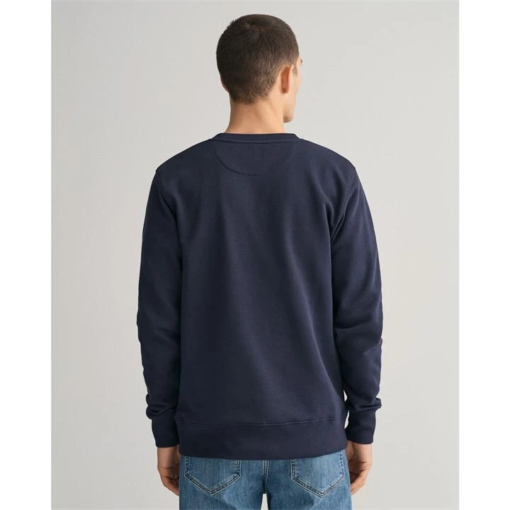 Gant Shield Crew Neck Sweatshirt 10 Gant Shield Crew Neck Sweatshirt - Image 8