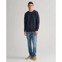 Gant Shield Crew Neck Sweatshirt 21 Gant Shield Crew Neck Sweatshirt -House Of Fraser Shop 52383818 l a6