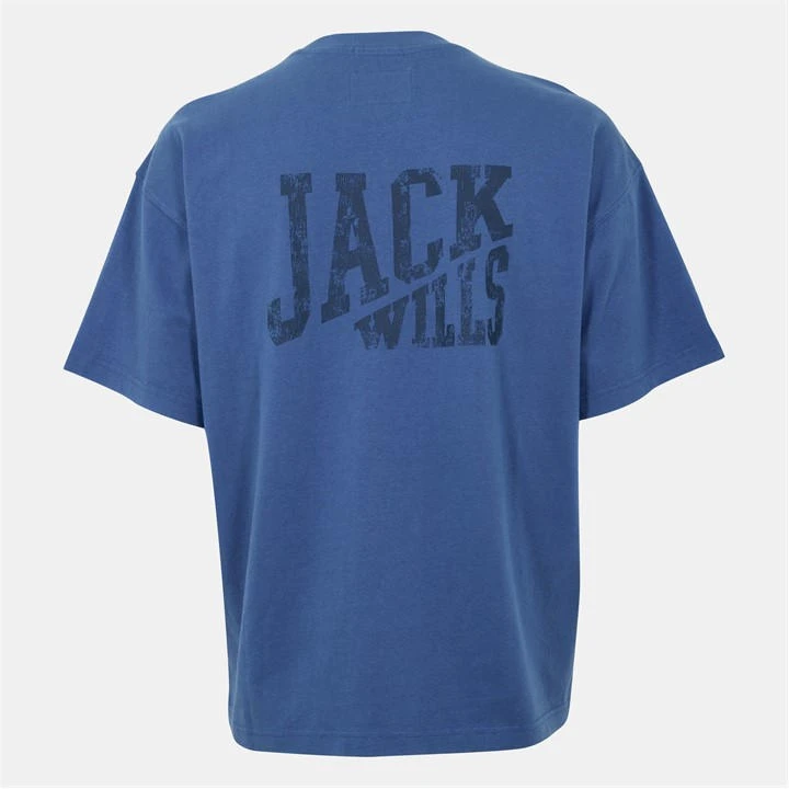 Jack Wills Stacked Logo T-Shirt 4 Jack Wills Stacked Logo T-Shirt - Image 2