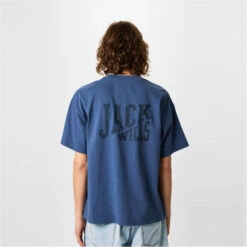 Jack Wills Stacked Logo T-Shirt 11 Jack Wills Stacked Logo T-Shirt -House Of Fraser Shop 52516718 l a3