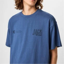 Jack Wills Stacked Logo T-Shirt 12 Jack Wills Stacked Logo T-Shirt -House Of Fraser Shop 52516718 l a4