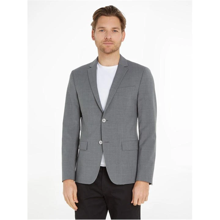 Calvin Klein MODERN WOOL BLEND BLAZER 4 Calvin Klein MODERN WOOL BLEND BLAZER - Image 2