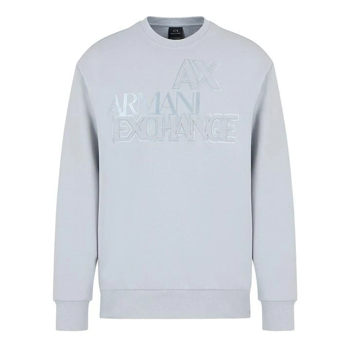 Armani Exchange Outline Crew Sweatshirt 3 Armani Exchange Outline Crew Sweatshirt