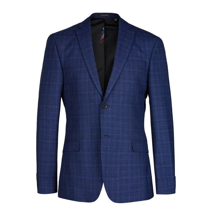 Ted Baker Hoyle Slim Fit Check Suit Jacket 9 Ted Baker Hoyle Slim Fit Check Suit Jacket - Image 7