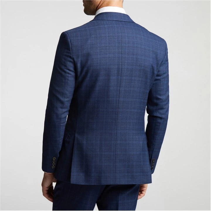 Ted Baker Hoyle Slim Fit Check Suit Jacket 6 Ted Baker Hoyle Slim Fit Check Suit Jacket - Image 4