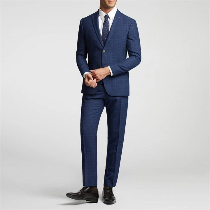Ted Baker Hoyle Slim Fit Check Suit Jacket 8 Ted Baker Hoyle Slim Fit Check Suit Jacket - Image 6