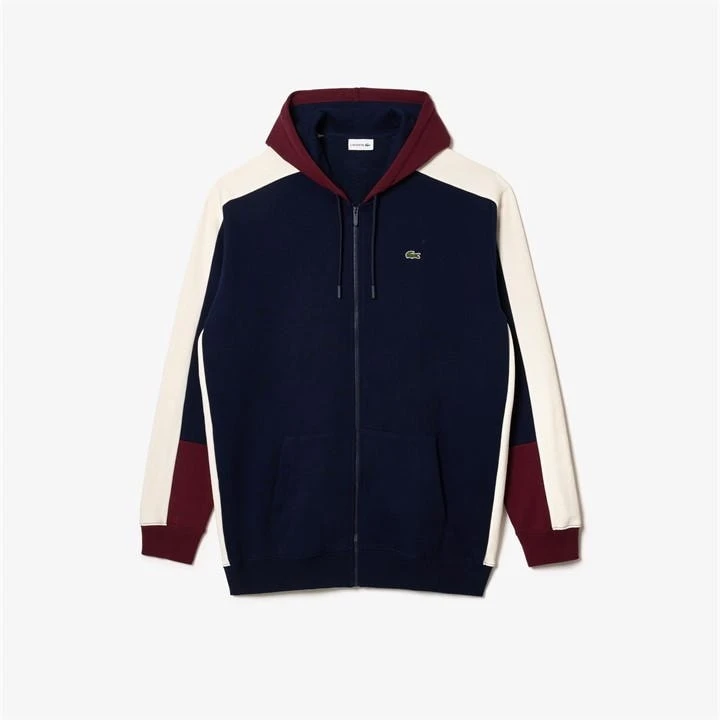 Lacoste Colour Block Zip Up Croc Hoodie 3 Lacoste Colour Block Zip Up Croc Hoodie
