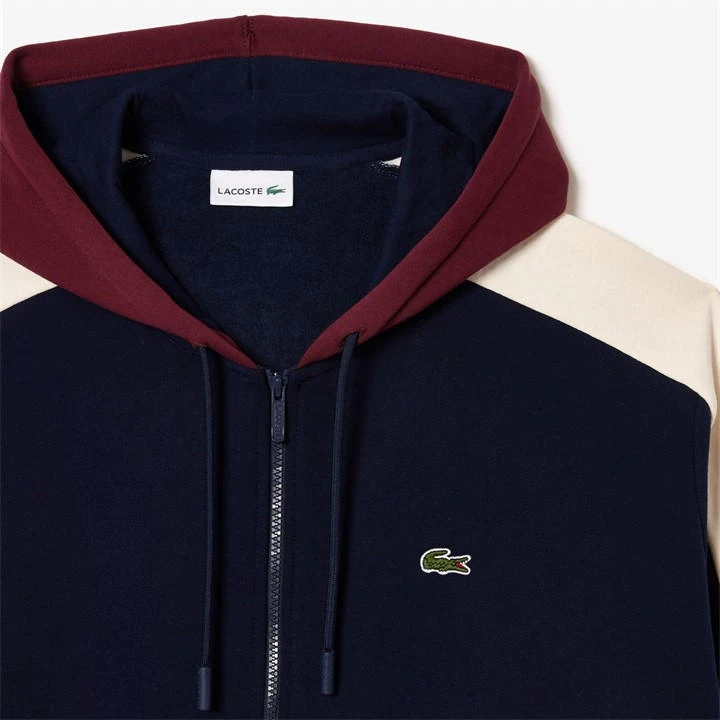 Lacoste Big Fit Zip-Up Hoodie 4 Lacoste Big Fit Zip-Up Hoodie - Image 2