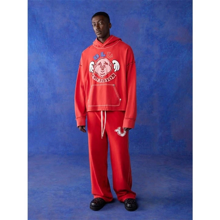 True Religion X Blu Hoodie Mens 6 True Religion X Blu Hoodie Mens - Image 4