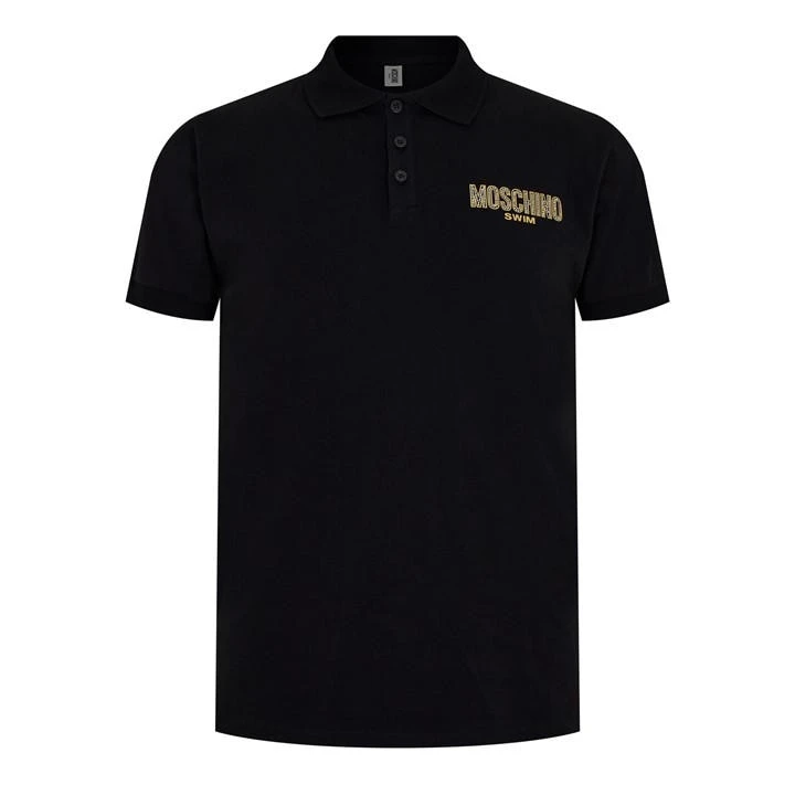 MOSCHINO Logo Print Polo Shirts 3 MOSCHINO Logo Print Polo Shirts