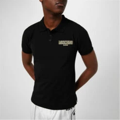 MOSCHINO Logo Print Polo Shirts 10 MOSCHINO Logo Print Polo Shirts -House Of Fraser Shop 54177703 l a3