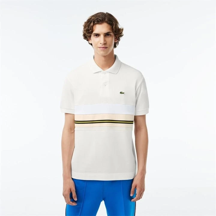 Lacoste Contrast Stripe Polo Shirt 3 Lacoste Contrast Stripe Polo Shirt