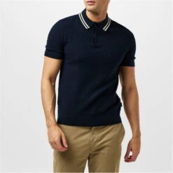 Ted Baker Mahana Stitched Polo Shirt 10 Ted Baker Mahana Stitched Polo Shirt -House Of Fraser Shop 54317018 l a2
