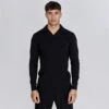 SikSilk Long Sleeve Polo Shirt Mens