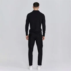 SikSilk Long Sleeve Polo Shirt Mens 11 SikSilk Long Sleeve Polo Shirt Mens -House Of Fraser Shop 54801203 l a4